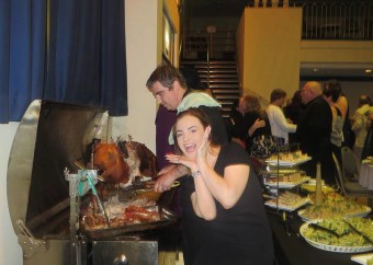 Catering at a Tenby Charity Night
